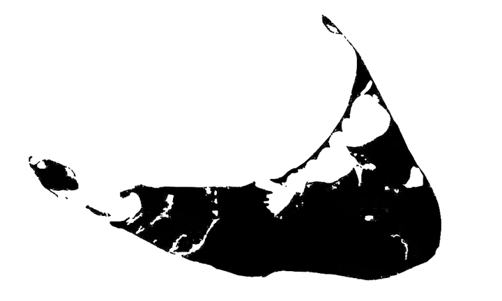Bathymetric chart of Nantucket island
